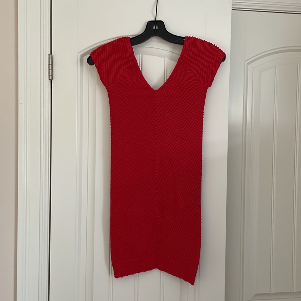 Bebe Red Dress